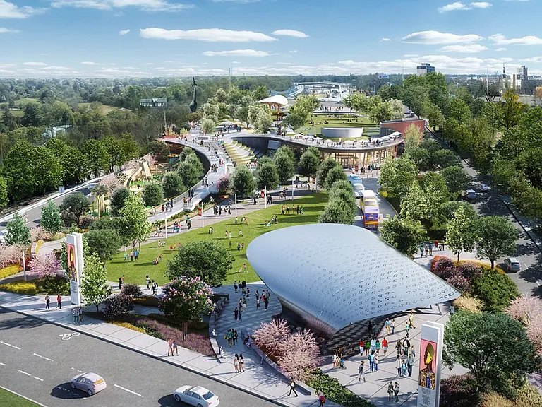 Upcoming Deck Park Minutes from the property