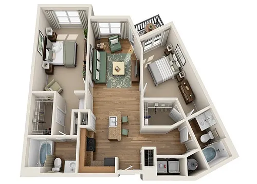 Floor plan Rome