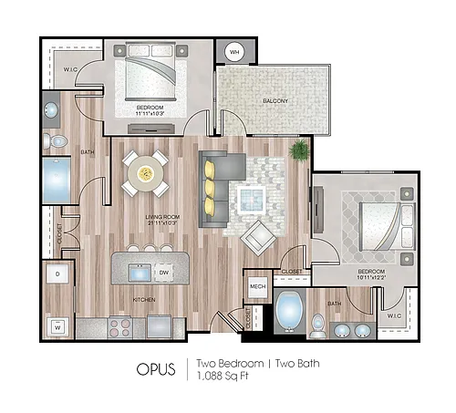 Floor plan Opus