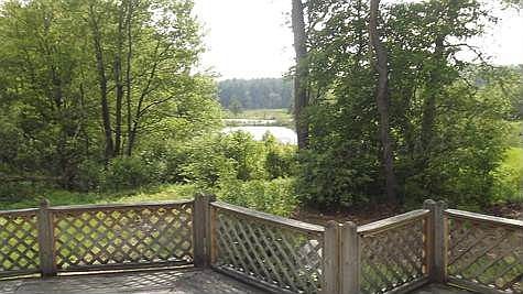 views of water from deck
