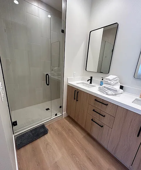Primary Bathroom with dual sinks