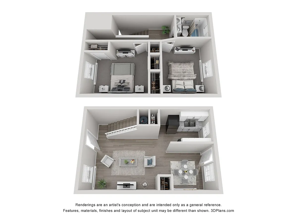 Floor plan 2X1 TH
