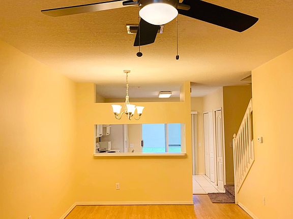 Living and Dining Area With Vinyl flooring