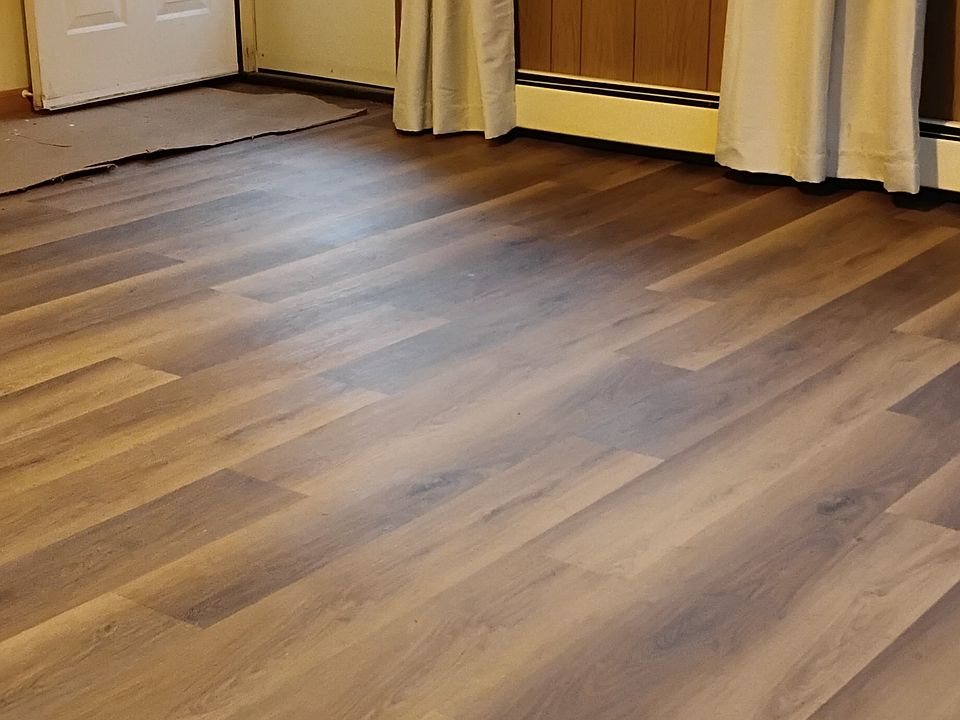 Front door of living room