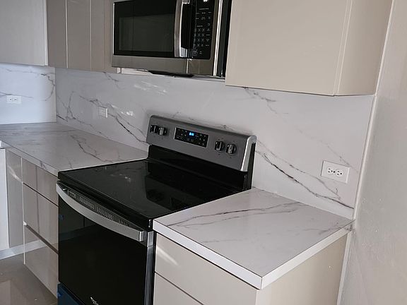 New microwave & stove