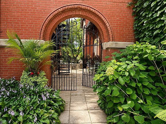 Front Entrance + Entrance to Courtyard
