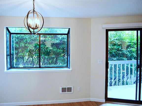 Dining room from the kitchen.
