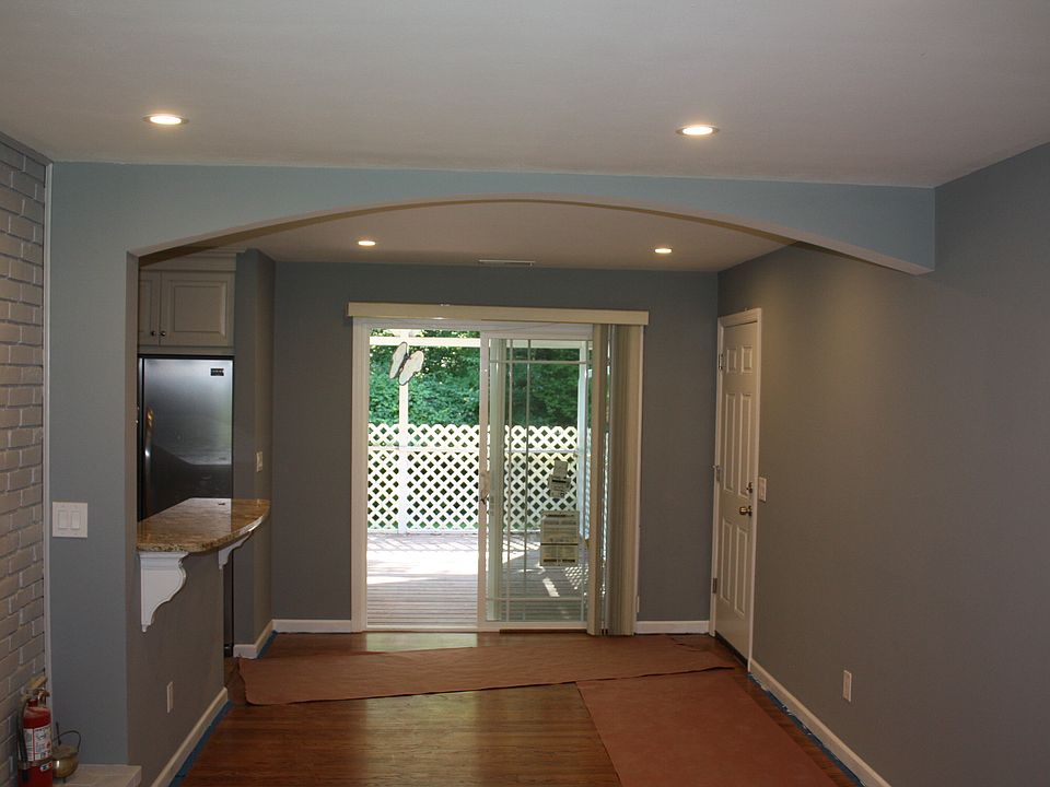 Living room to dining room