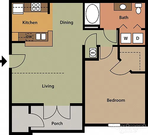 Floor plan The Cove