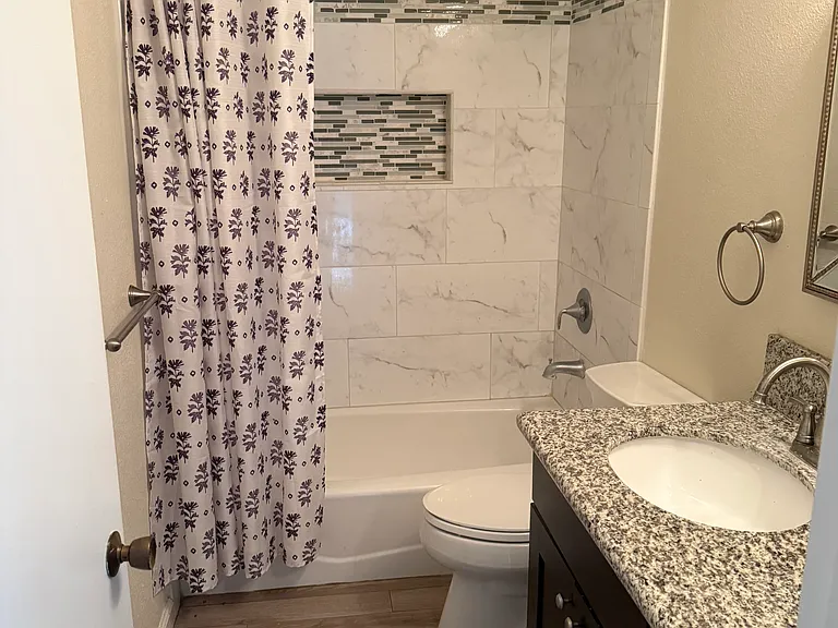 Upstairs full bathroom, recently remodeled