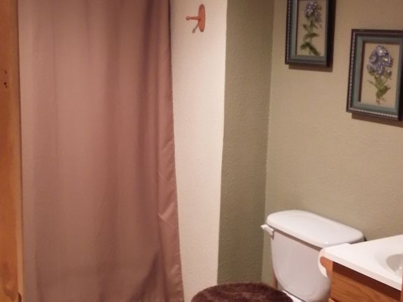 Basement bathroom