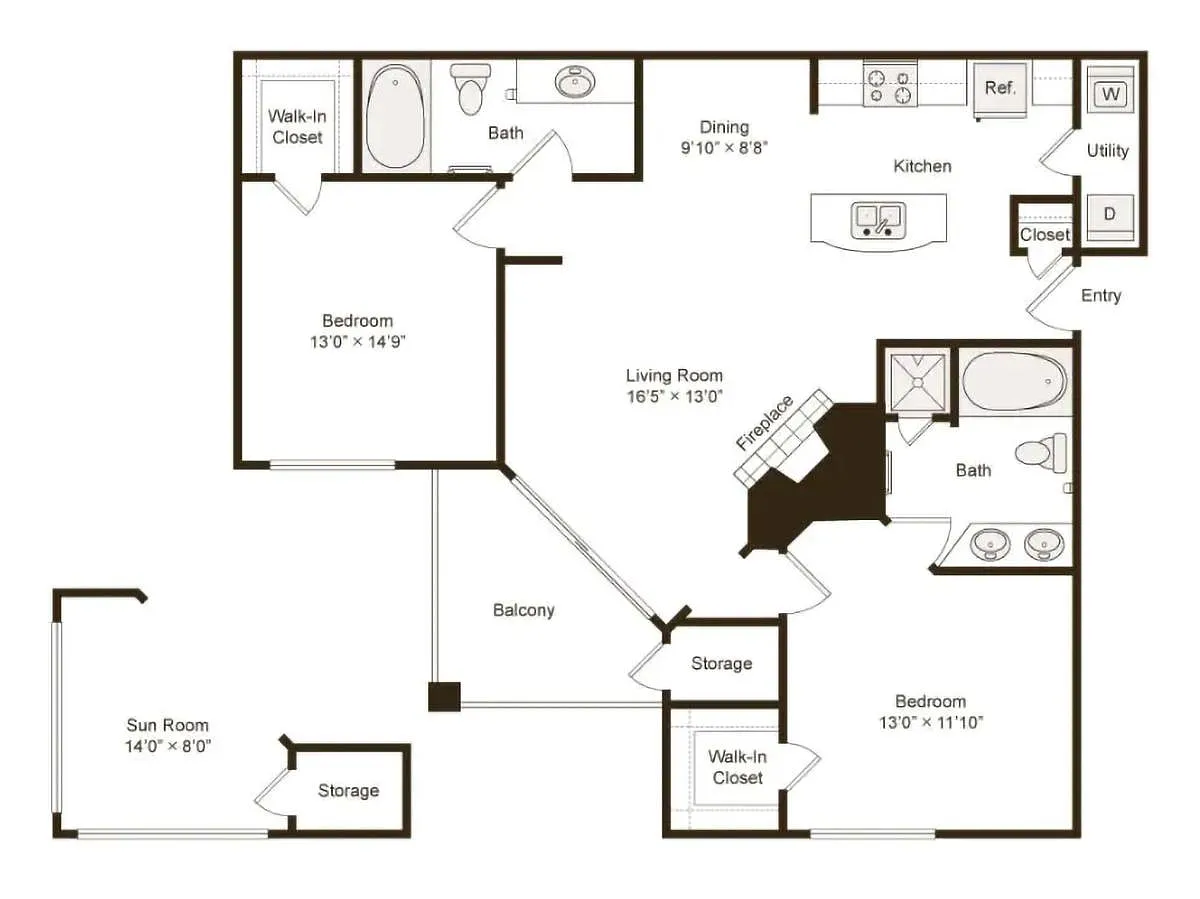 Floor plan B3S