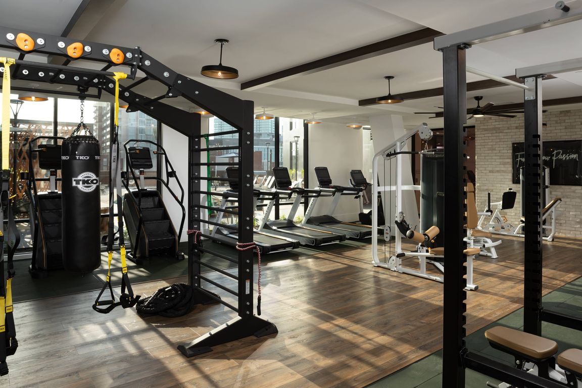 Fitness Center and Yoga Room