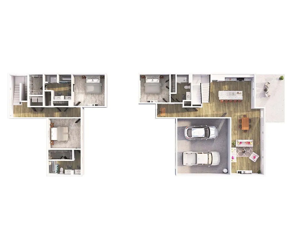 Floor plan The Wimberley - Single Family Home