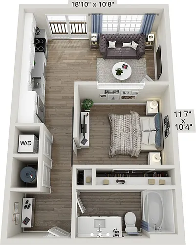 Floor plan The Mill