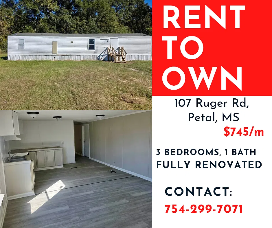 3 bed, 980 sqft, $745 — Photo 1