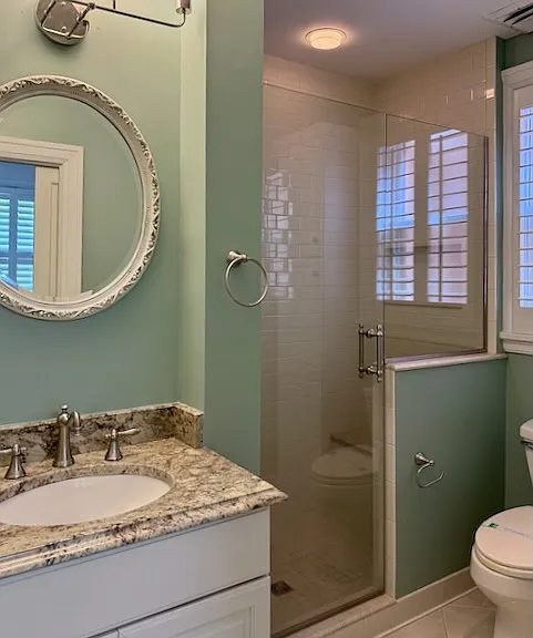 Bedroom 1, attached full bath