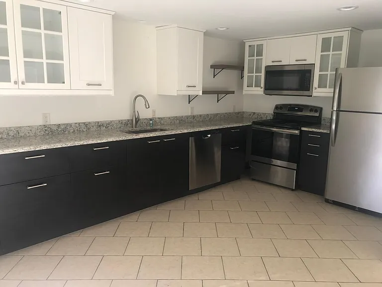 kitchen with new appliances