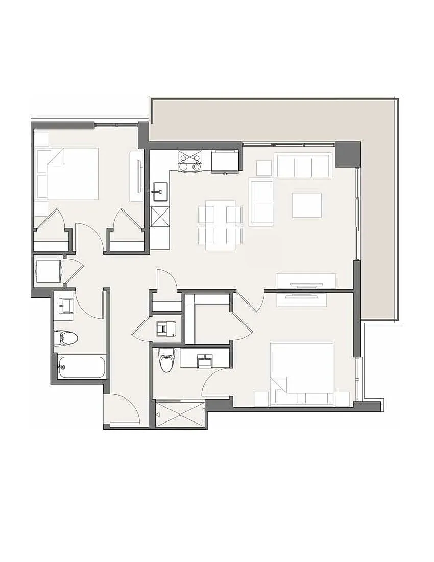 Floor plan B21