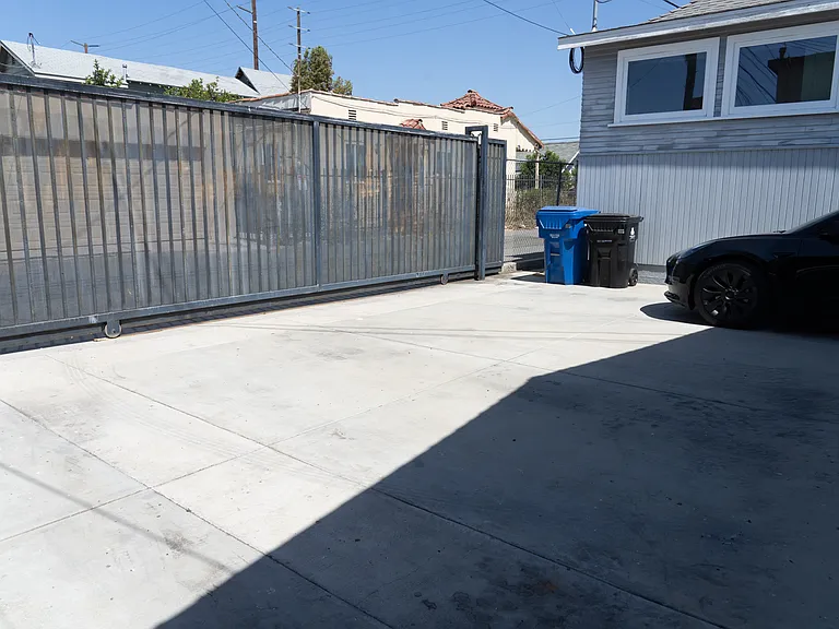 gated parking for two cars