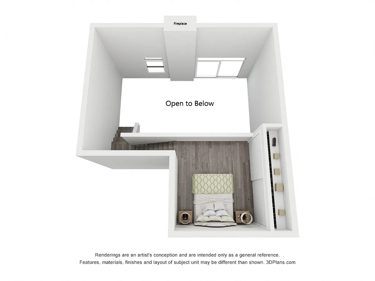Floor plan Loft