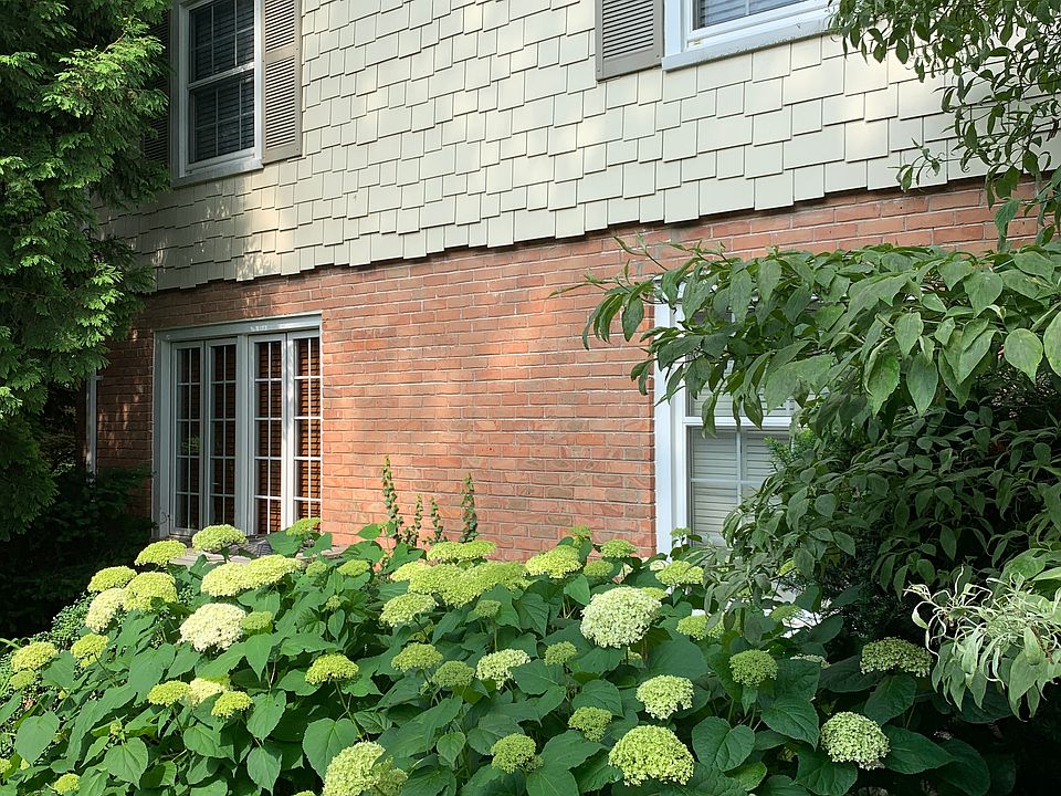 East side of home