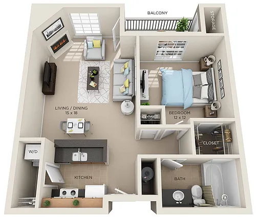 Floor plan A2