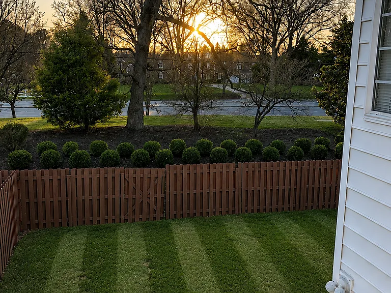 Sunsets from master bedroom window