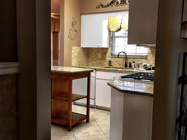 Fully stocked kitchen