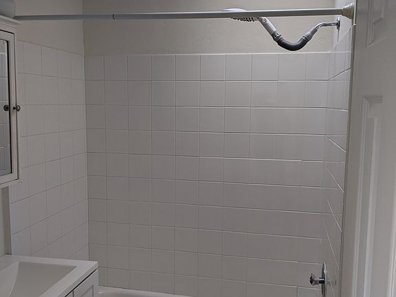 Bathroom with skylight.