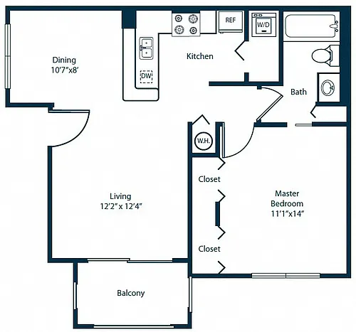 Floor plan A1