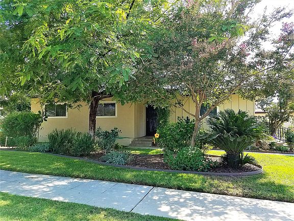 Landscaped front Yard