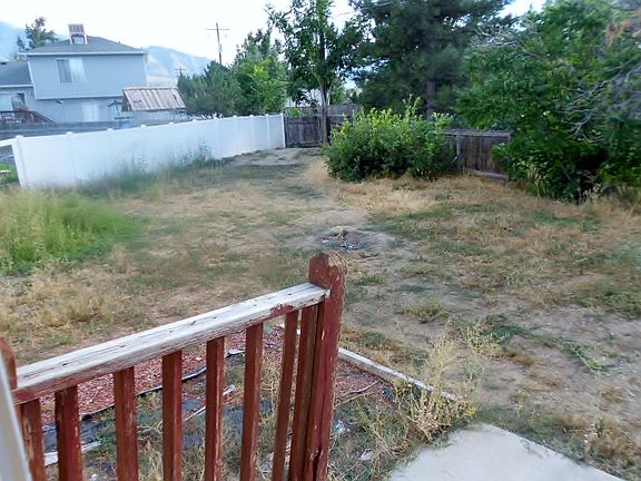 large unfinished yard