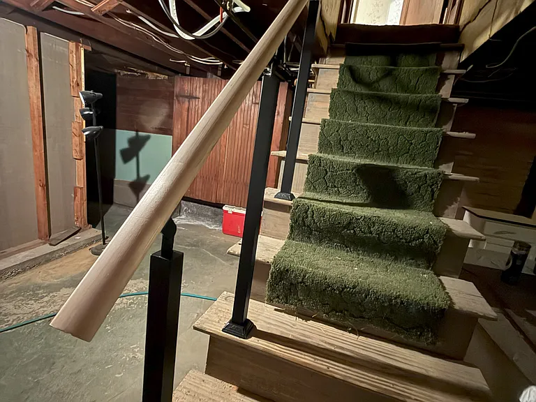 Full basement. Lots of storage