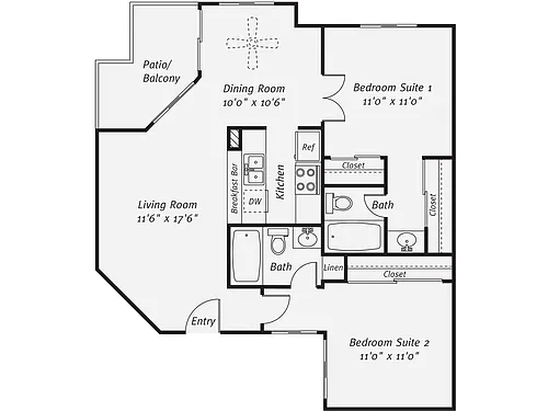 Floor plan B2