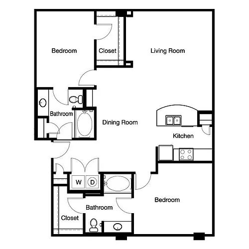Floor plan B2E