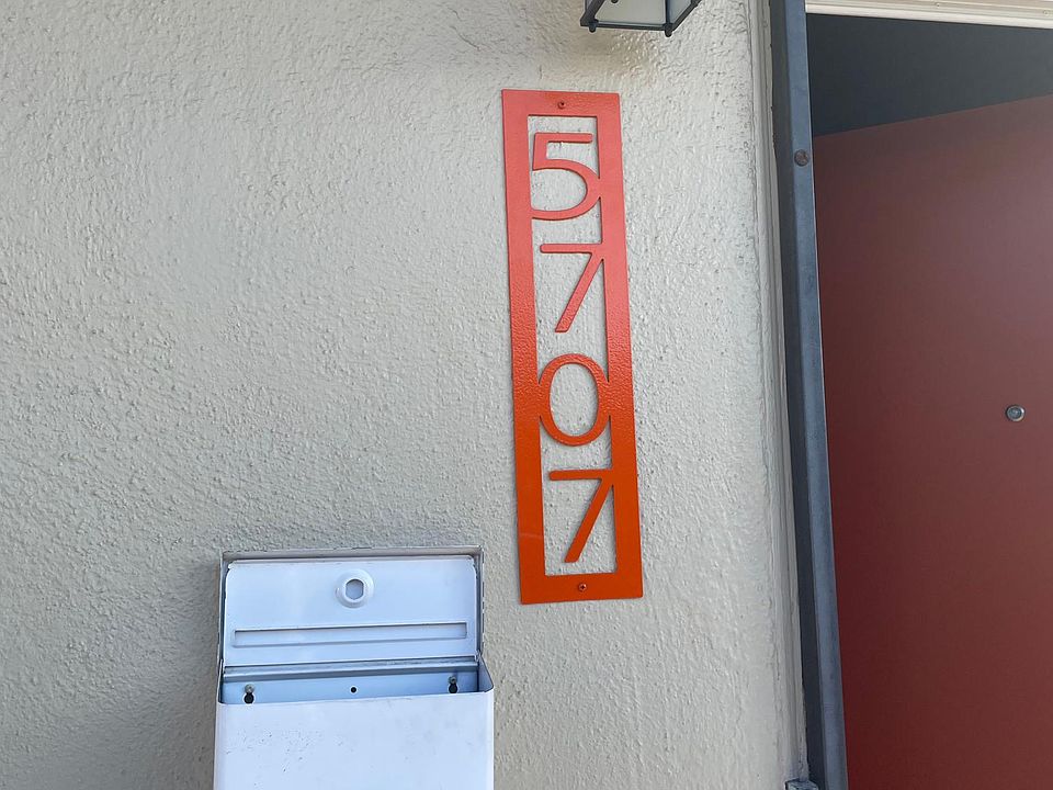 New house numbers.