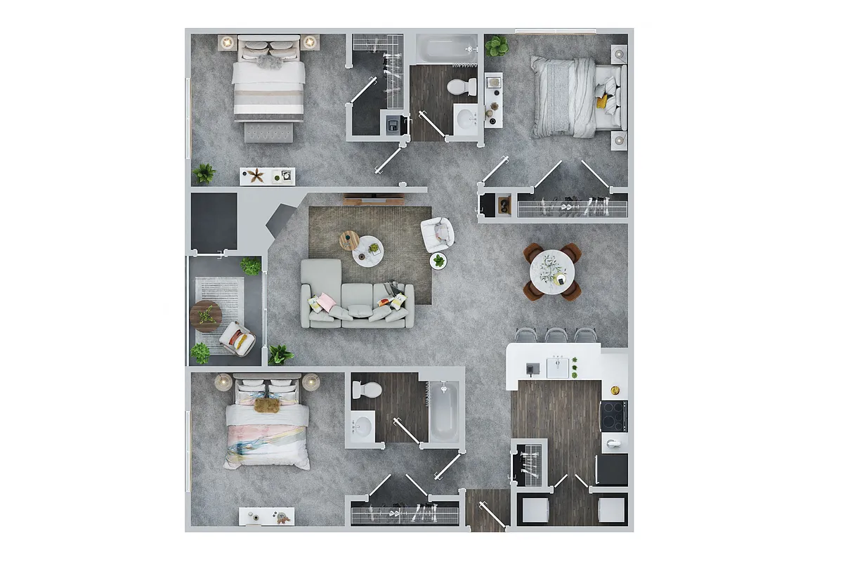 Floor plan Blake West