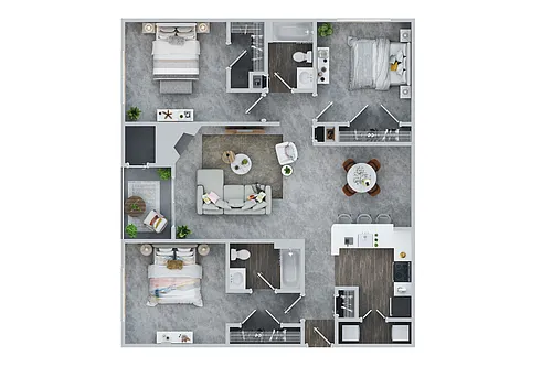 Floor plan Blake West