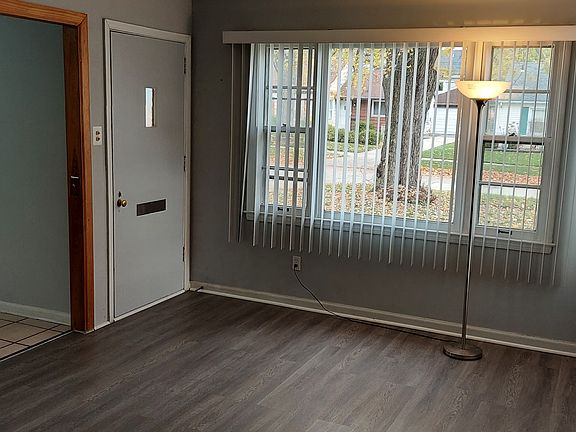 Living room and front door