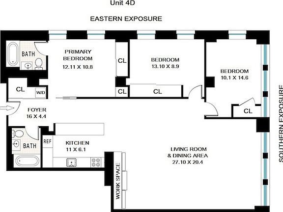 2nd image of 175 Broadway #4D