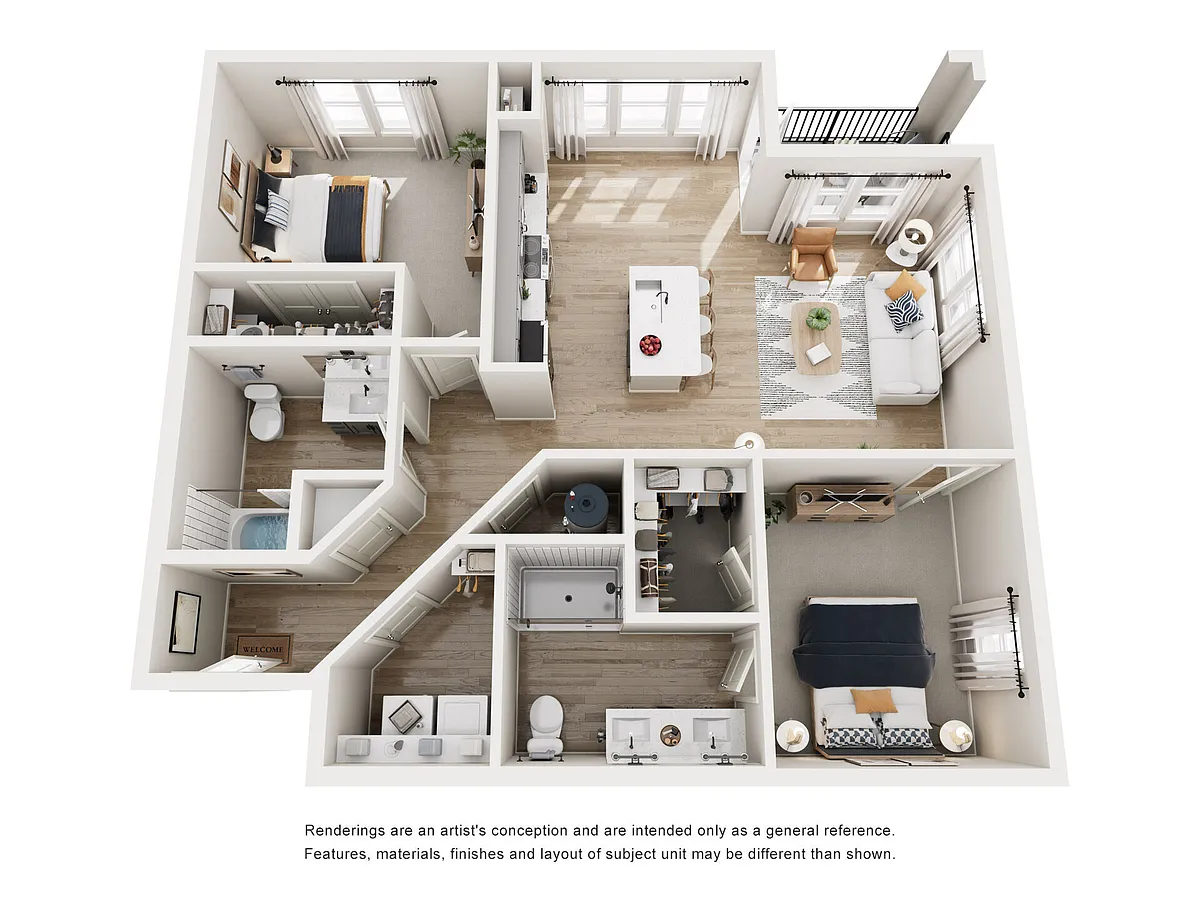 Floor plan B2m1