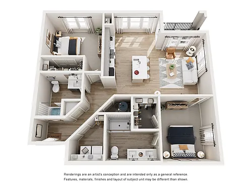 Floor plan B2m1