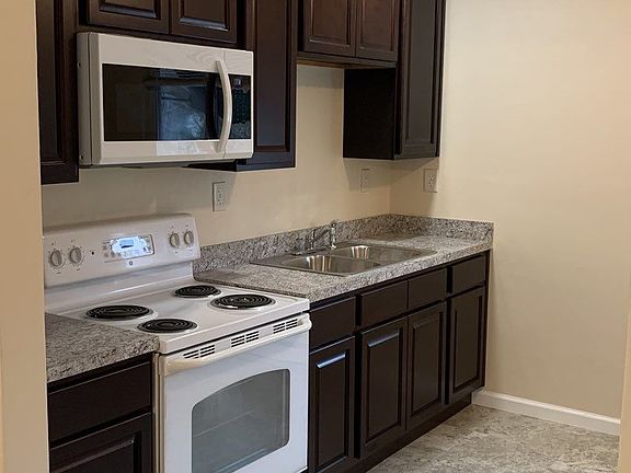 Elegant Kitchen! new cabinets, new microwave, new stove/oven, new refrigerator/freezer, new sink & sprayer.