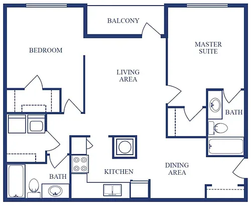 Floor plan The Oak
