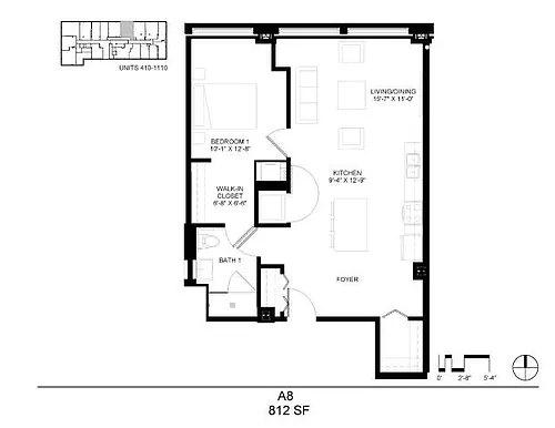 Floor plan A8
