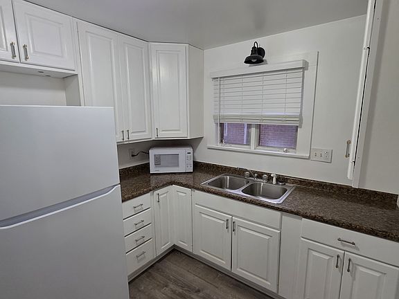 new kitchen with new cabinets and appliances