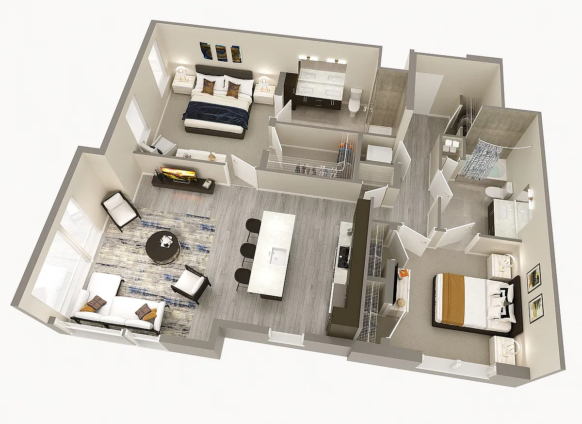 Floor plan Titanium