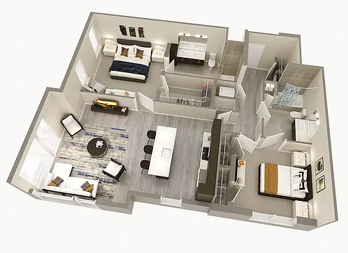 Floor plan Titanium