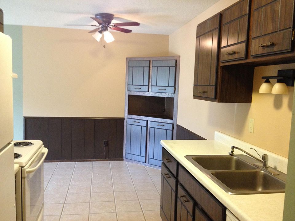 kitchen and dining area